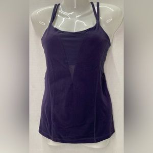 Lululemon | Exquisite Tank Black Grape Dark Purple